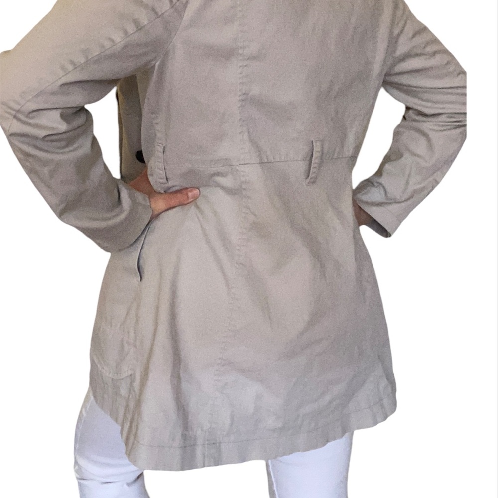 Tan Ribbed Button Up Jacket - Picture 2 of 2